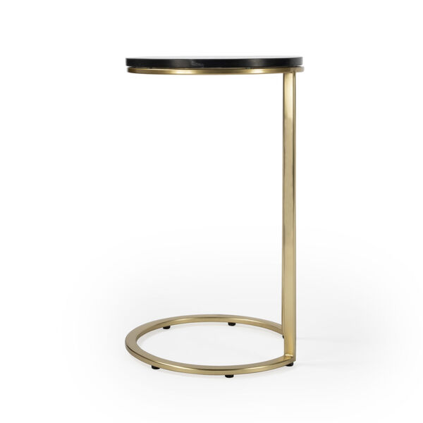 Shounderia Black Marble Accent Table, image 6