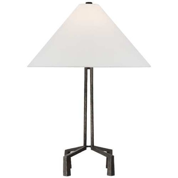 Clifford One-Light Table Lamp with Linen Shade by Marie Flanigan, image 1