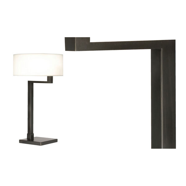 Quadratto Black Brass Swing Table Lamp, image 2