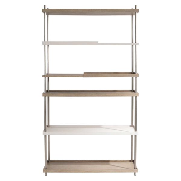 Anax Graphite, White and Natural Etagere, image 4
