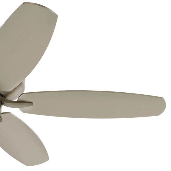 Renew Patio Brushed Nickel 52-Inch Ceiling Fan, image 4