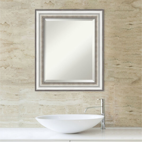 Salon Silver 21W X 25H-Inch Bathroom Vanity Wall Mirror, image 5