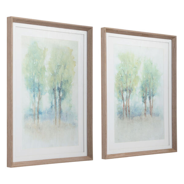 Meadow View Silver Framed Prints, Set of 2, image 4