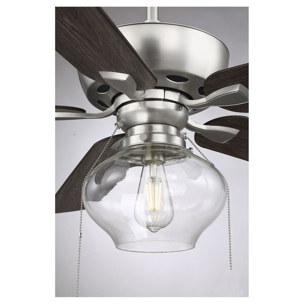 Lex Brushed Nickel LED Ceiling Fan, image 6