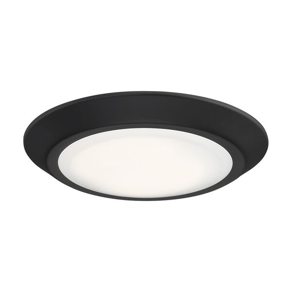 Verge Oil Rubbed Bronze Eight-Inch  LED Flush Mount, image 1