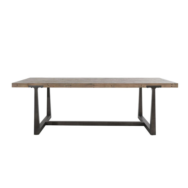 Trident Brown and Storm Cloud 94-Inch Dining Table, image 1