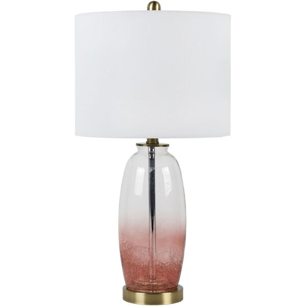 Manitoba Clean Pink and White Table Lamp, image 1