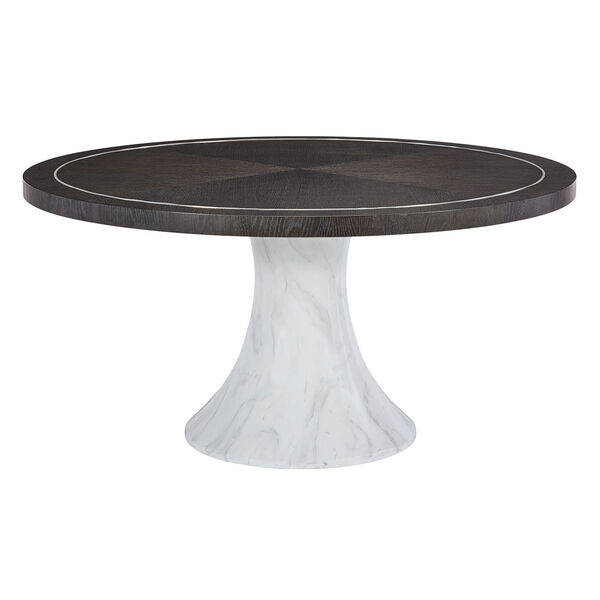 Decorage Cerused Mink 60-Inch Round Dining Table, image 1