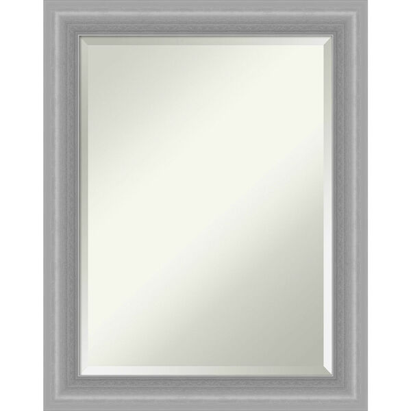 Peak Brushed Nickel 23W X 29H-Inch Bathroom Vanity Wall Mirror, image 1