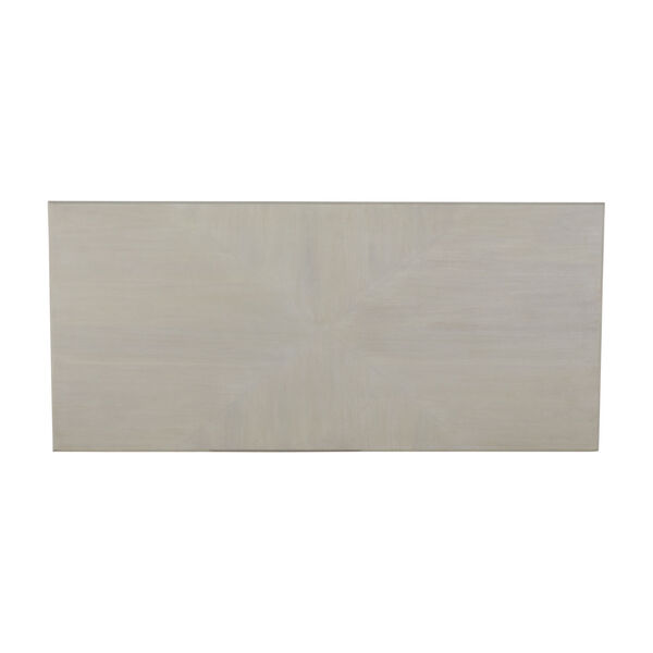 Ferris Cerused White and Gold Dining Table, image 4