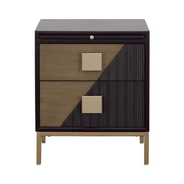 Holland Black Chest with Pullout Shelf, image 2