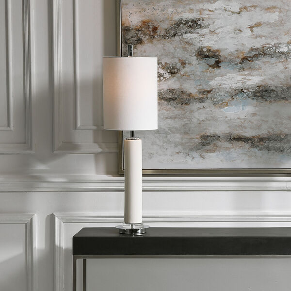Windsor Ivory One-Light Buffet Lamp, image 2