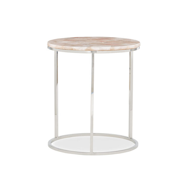 Classic Silver Rosie End Table, image 1