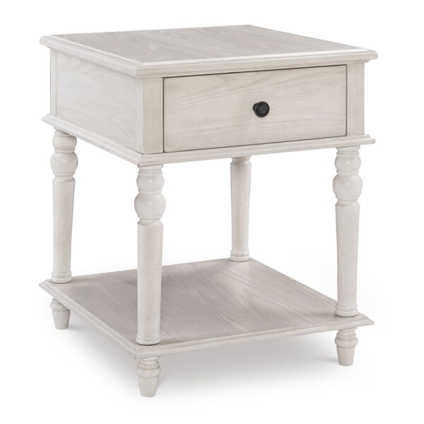 Lily White Side Table, image 1