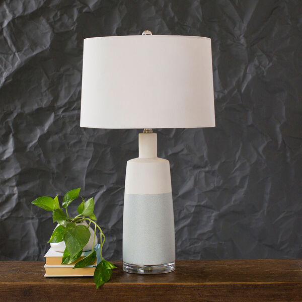 Healey Ice Blue and Ivory One-Light Table Lamp, image 3