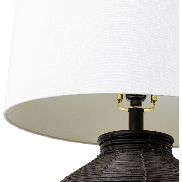 Galatas Black One-Light Table Lamp, image 4