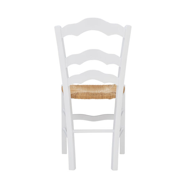 Filomena White and Natural Side Chair, Set of 2, image 5