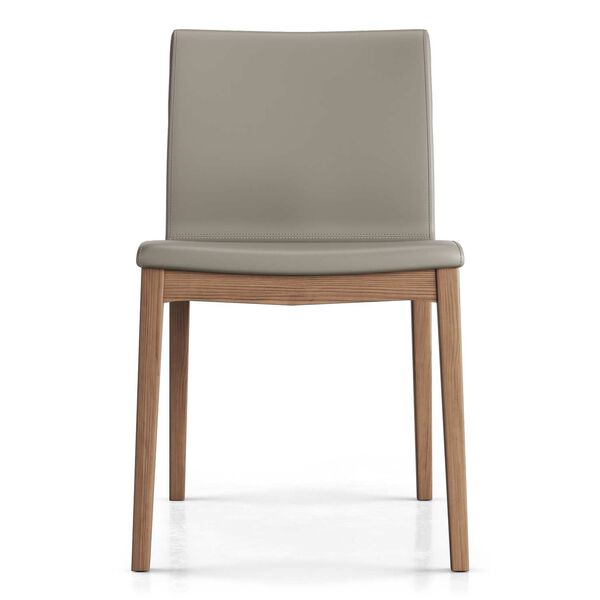 Monza Dove Gray Eco Leather Chair, image 1