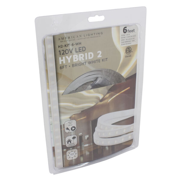 Tape Hybrid White Six-Feet 5000K LED Strip Light, image 1