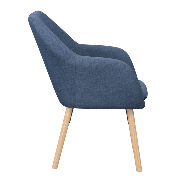 Charlotte Blue Accent Chair, image 4
