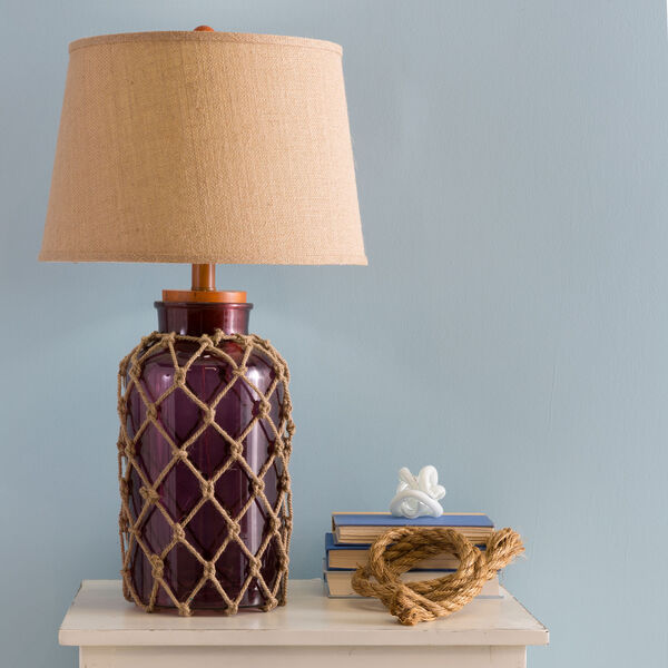 Amalfi Purple One-Light Table Lamp, image 2
