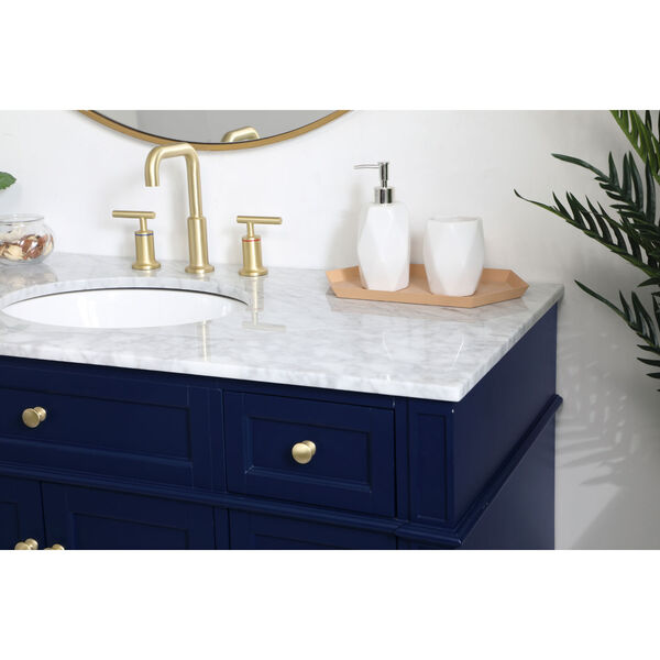 Williams Blue 48-Inch Vanity Sink Set, image 5