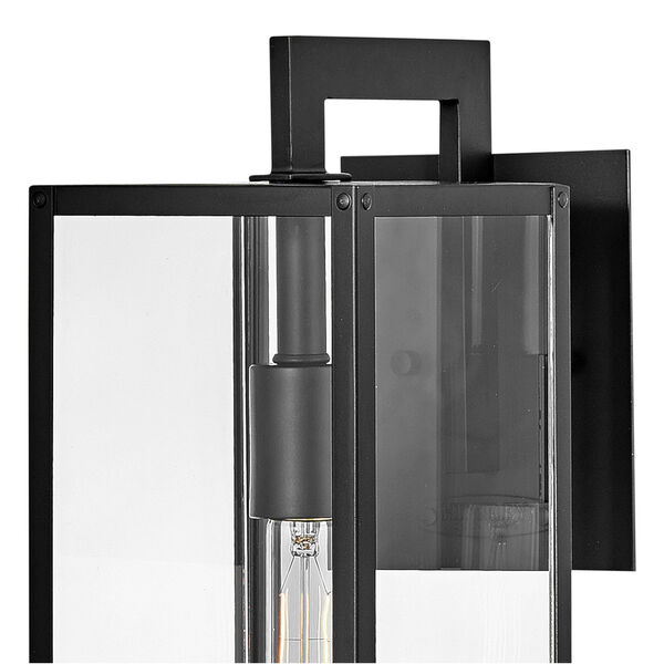 Max Black LED One-Light 19-Inch Outdoor Wall Mount, image 2