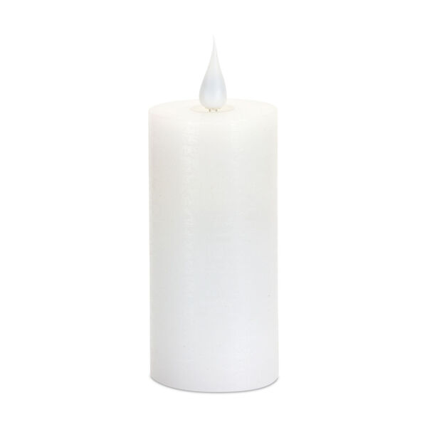 White LED Wax Candle, image 1