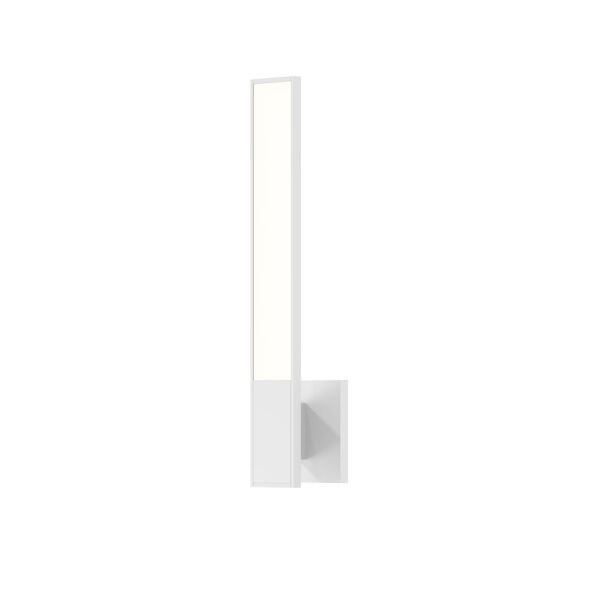 Planes Satin White LED 2.5-Inch Wall Sconce, image 1