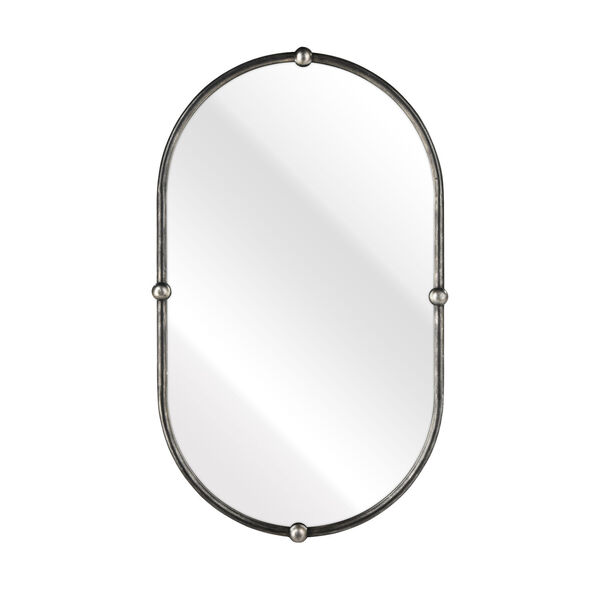 Medora Aged Black 25 x 41-Inch Wall Mirror, image 1