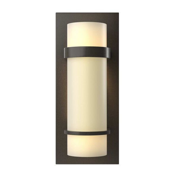 Banded Dark Smoke One-Light Wall Sconce, image 1