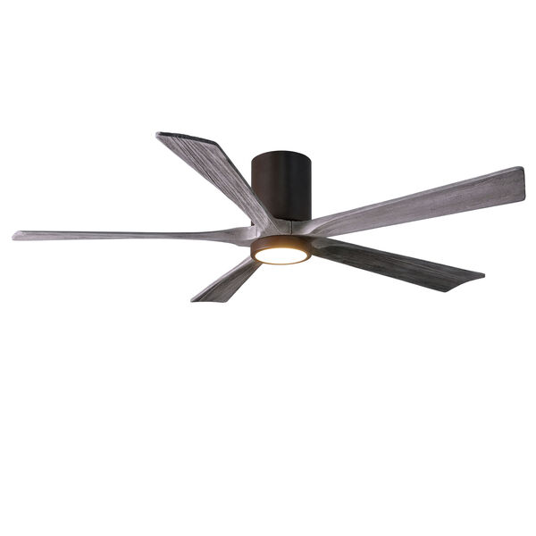 Irene Textured Bronze 60-Inch Ceiling Fan with Five Barnwood Tone Blades, image 3