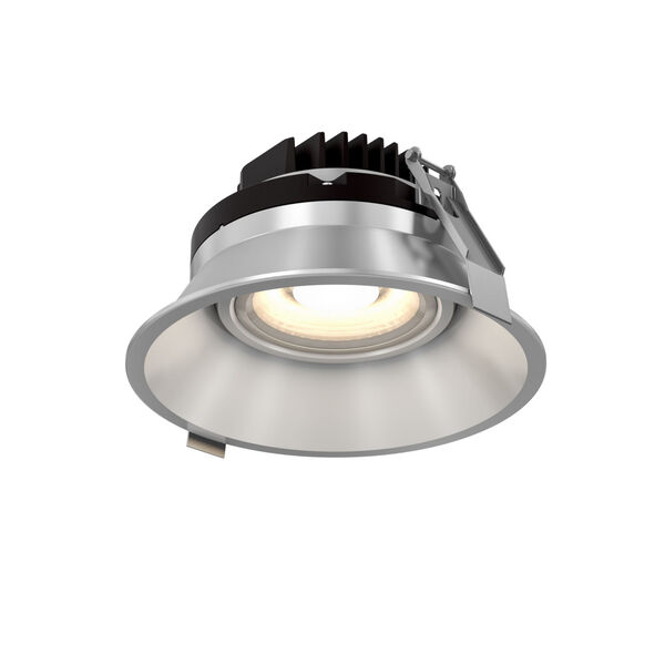 Satin Nickel Six-Inch ADA LED Gimbal Recessed Light, image 1