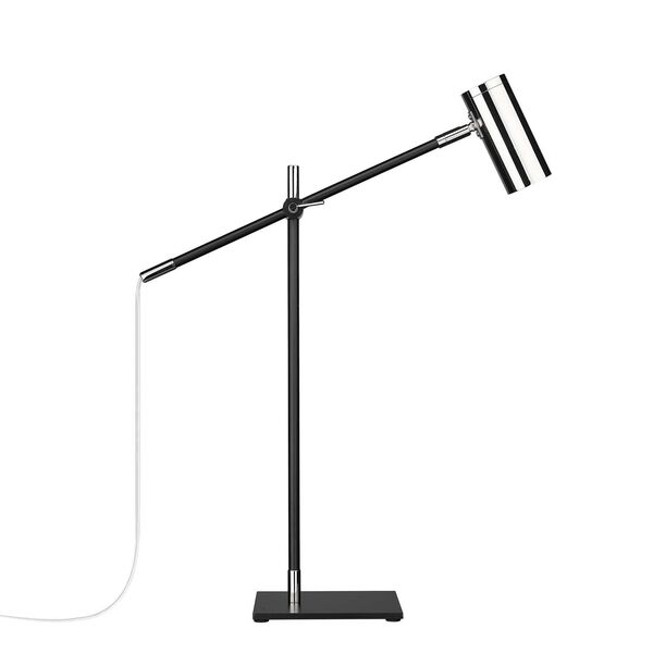 Calumet Black Nickel One-Light Table Lamp, image 4