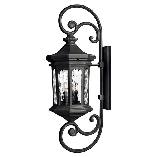 Raley Extra-Large Museum Black Outdoor Wall Mount, image 6