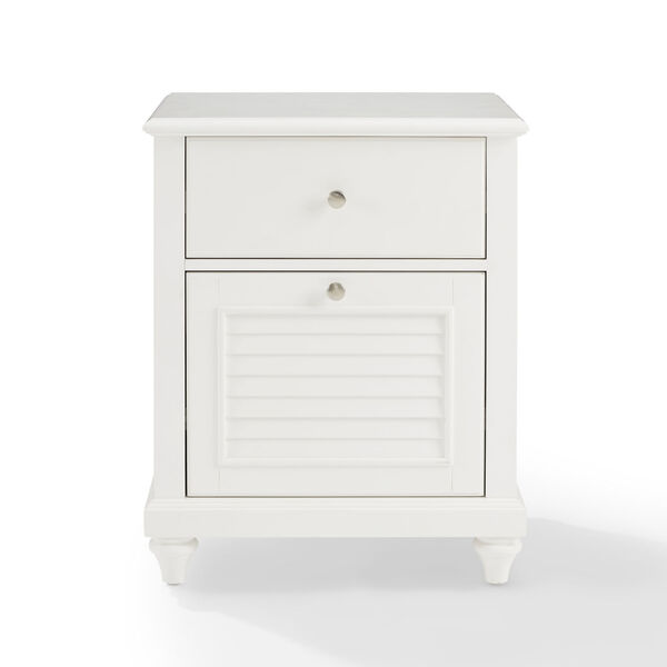 Palmetto White File Cabinet, image 4