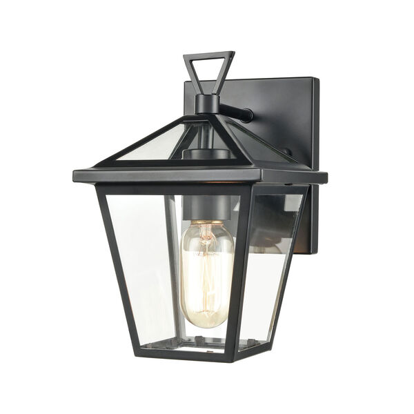 Main Street Black One-Light Outdoor Wall Sconce, image 1