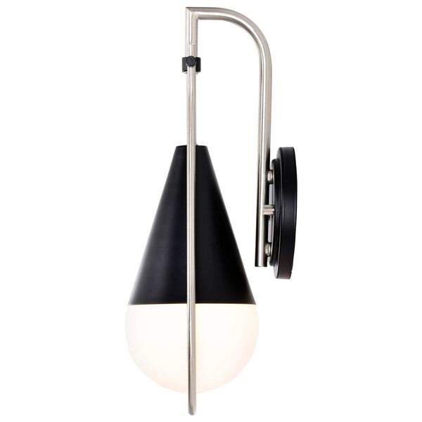 Admiral Matte Black One-Light Wall Sconce, image 6