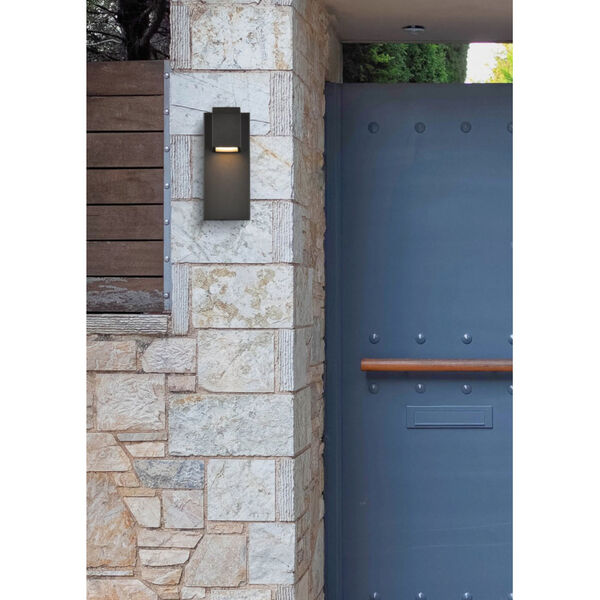 Raine Black 360 Lumens 12-Light LED Outdoor Wall Sconce, image 6