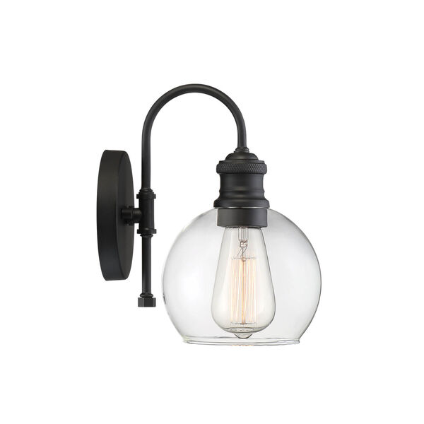 Bryant Matte Black One-Light Outdoor Wall Sconce, image 3