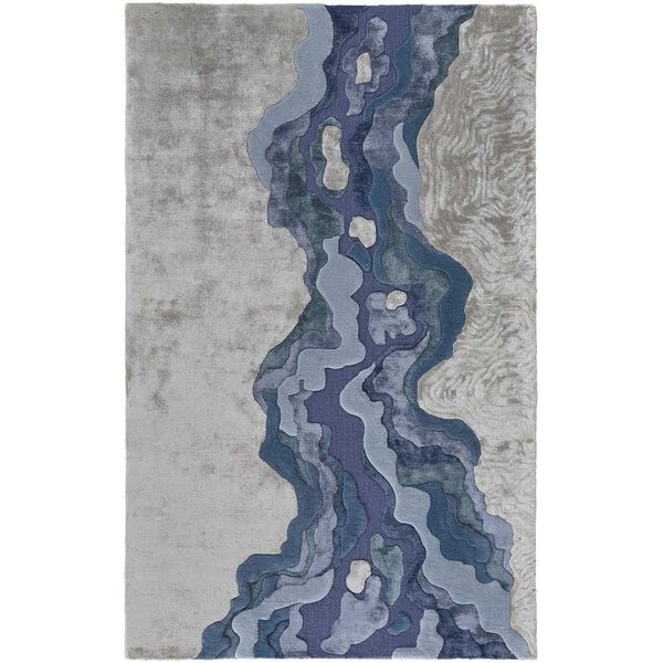 Serrano Gray Blue Green Rectangular 3 Ft. 6 In. x 5 Ft. 6 In. Area Rug, image 1