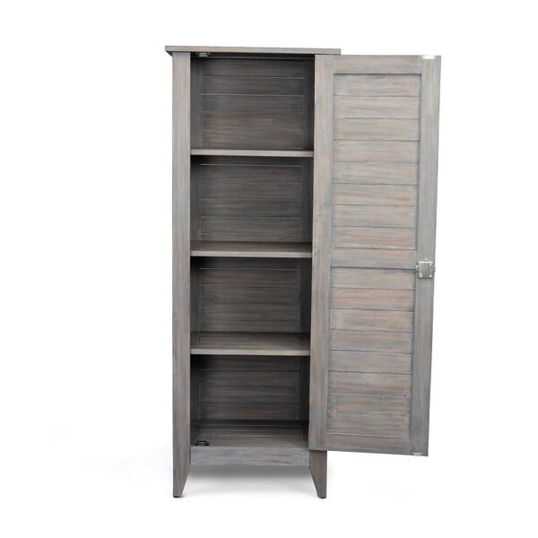 Maho Gray 24-Inch Outdoor Storage Cabinet, image 2