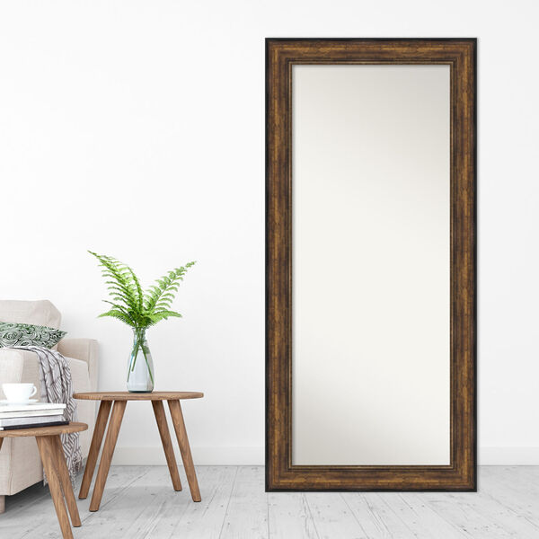 Bronze 32W X 68H-Inch Full Length Floor Leaner Mirror, image 3
