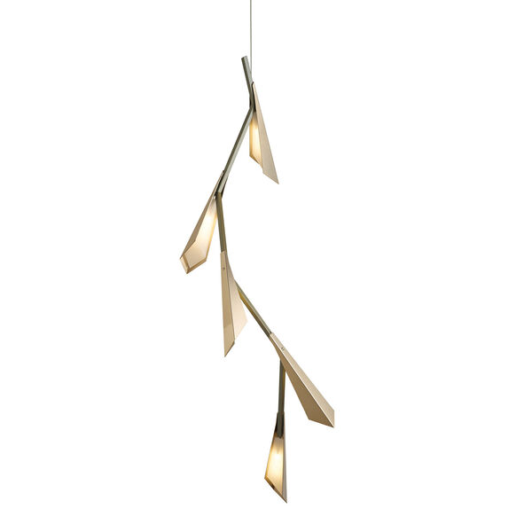 Quill Soft Gold LED Pendant, image 1
