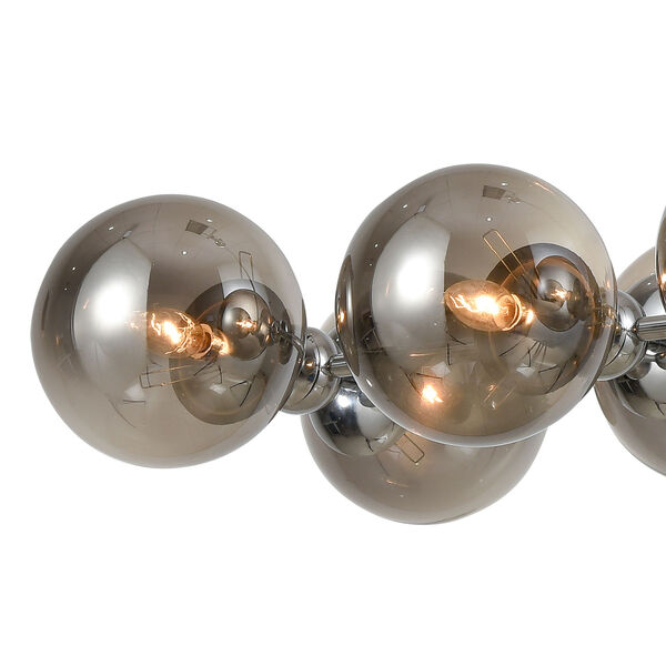 Affinity Chrome and Silver 10-Light Chandelier, image 3