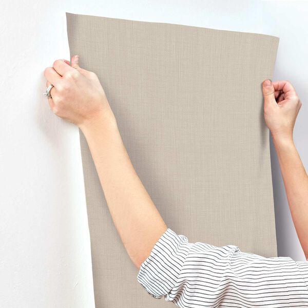 Sofia Weave Linen Wallpaper, image 3