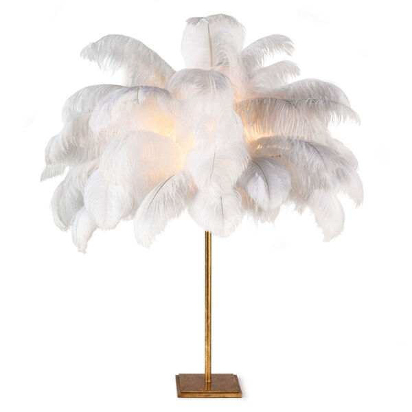 Josehine Gold Leaf One-Light Table Lamp, image 2