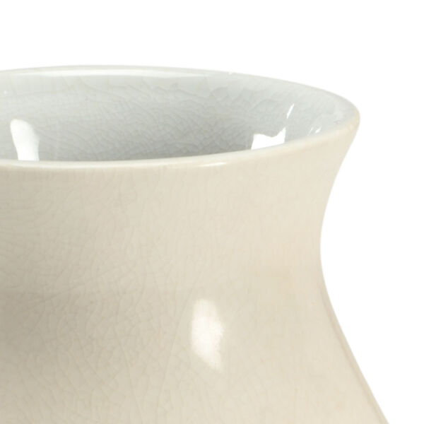 Antique White Six-Inch Vase, image 2