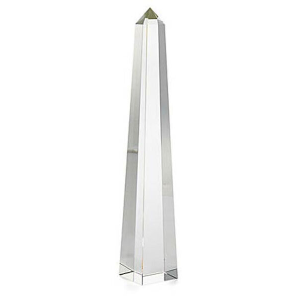 Crystal 16-Inch Obelisk Sculpture, image 1