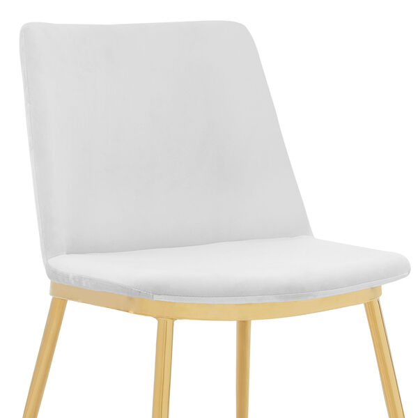 Messina White Dining Chair, Set of Two, image 5